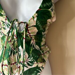 SHEIN Tropical One Piece Swimsuit